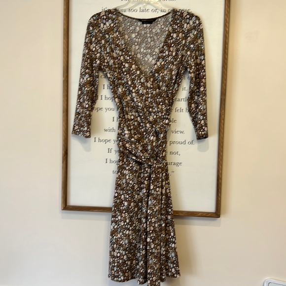 BCBG Max Azria Wrap Dress- Sz Small - Picture 4 of 13